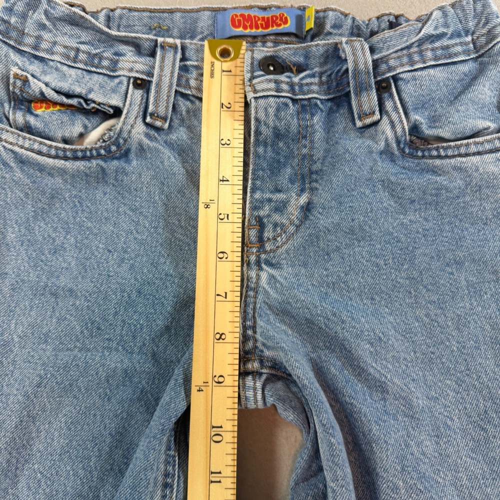 Empyre Girl Loose Fit Light Wash Straight Leg Skate Jeans Size 4 - Picture 5 of 8